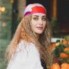 وشاح حرير صغير فني للنساء فاخر ونمط زاهي سلام