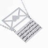 قلادة فولاذية إسلامية وإن يكاد مع ميدالية ظرف