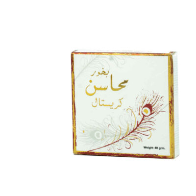 محاسن كريستال عود بخور – 40 جرام (عبوة من 4)