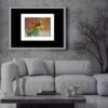 الرسم التصويري الزيتي الفني الأصلي - زهور في إناء