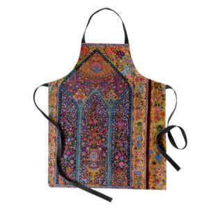 مريلة المطبخ من الكتان الإيراني نموذج قاليش