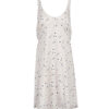 Women's Fashion Dress Model Flower