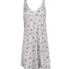 Women's Fashion Dress Model Flower