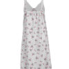 Women's Fashion Dress Model Flower