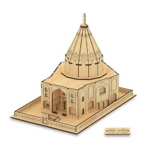 لغز ثلاثي الأبعاد مكون من 106 قطع: ضريح بابا ركن الدين – نموذج مفصل