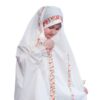شادر صلاة إسلامي أبيض للبنات موديل بهاره