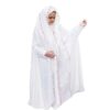 شادر صلاة إسلامي أبيض للبنات موديل ياسمين