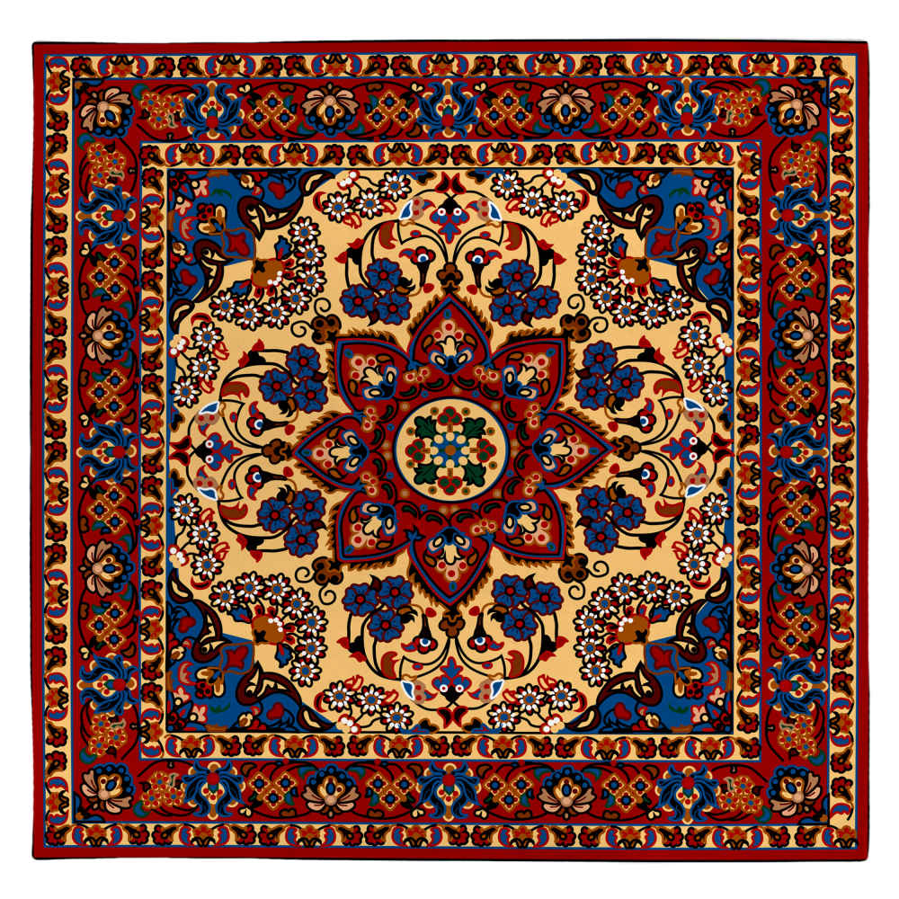 Iranian Elegance Tablecloth Model Artistic