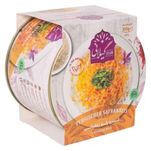 أرز الزعفران الإيراني، معلب (عبوات ٦)