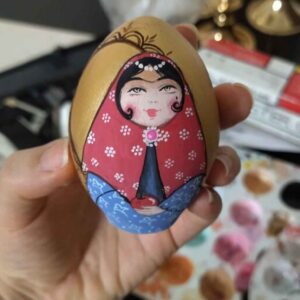 بيض خزف أنيق لعيد النوروز الفارسي – خاتون