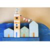 Decorative & Handcrafted Wall Key Holder with the Deign Whale