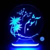 مصباح LED ثلاثي الأبعاد إيراني - اقتباس الحب "عاشوب"