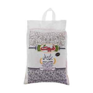 أرز إيراني بريميوم هاشمي أصيل وعطر – ماركة طبيعت 5 كجم