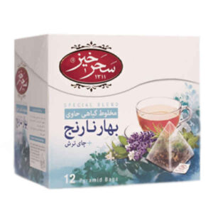 خليط شاي أعشاب صحرخيز: البرتقال المر والشاي الحامض (5 حزم)