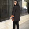 مانتو إيراني مطرز موديل طاووس