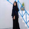 مجموعة مانو إيراني مطرز مع بنطلون موديل حنيس