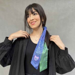 وشاح رقبة للنساء فخم وحيوي حَق