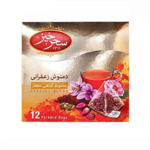 خليط شاي أعشاب صحرخيز: الزعفران بمزيج خاص (5 حزم)
