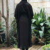 عباية الفراشة التقليدية للنساء المسلمات – قماش كريب ناعم