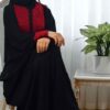 عباية الفراشة التقليدية للنساء – مزخرفة بقماش ناعم