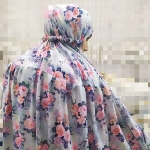 شادر صلاة إسلامي بكم للنساء مثالي للصلاة – نقشة زهور سما