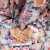 شادر صلاة إسلامي بكم للنساء مثالي للصلاة – نقشة زهور سما