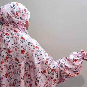 شادر صلاة إسلامي بكم للنساء مثالي للصلاة – نقشة زهور سحر