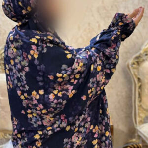 شادر صلاة إسلامي بكم للنساء مثالي للصلاة – نقشة زهور آذر