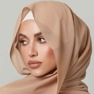 حجاب شيفون بيج شيلة للنساء المسلمات
