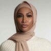 حجاب شيفون بيج شيلة للنساء المسلمات