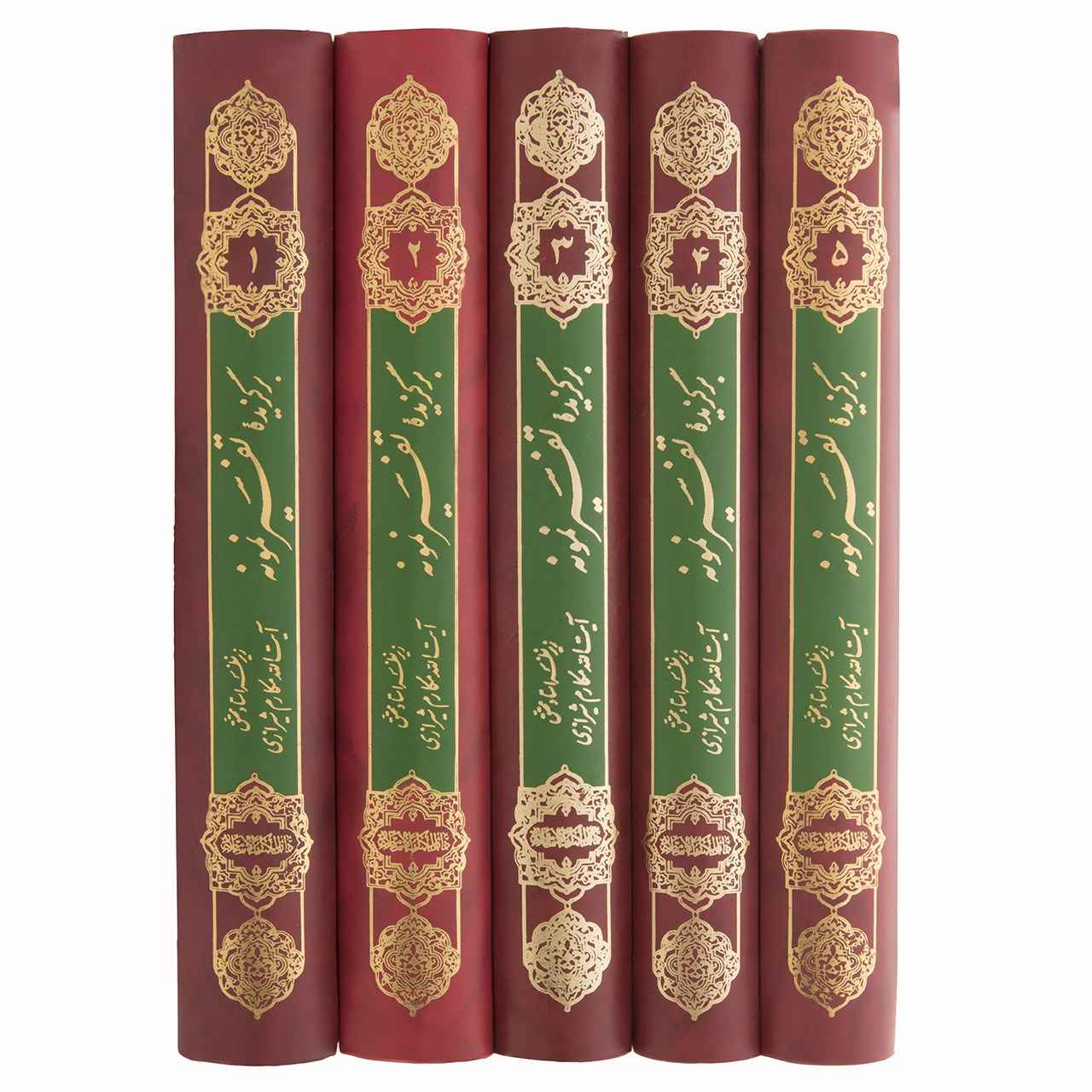 كتاب تفسير نمونه تأليف ناصر مكارم شيرازي - ٥ مجلدات
