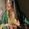 البرقع الخليجي يدوية الصنع - نموذج ناهد