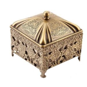 وعاء سكر مع غطاء معدني بتصميم زهري – ديانا