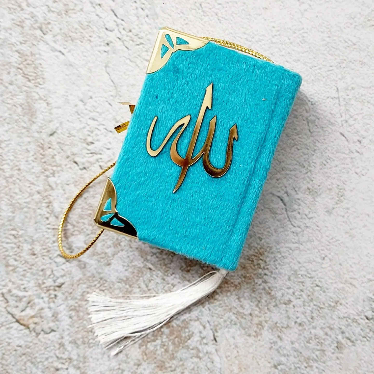 مصحف الملون مع غلاف جلدي وخط عثمان طه – إصدار مذهل وملون
