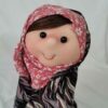دمية قماشية بحجاب مسلم فاطمة - هدية إسلامية مثالية | يدوية وساحرة