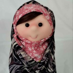 دمية قماشية بحجاب مسلم فاطمة – هدية إسلامية مثالية | يدوية وساحرة