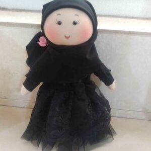 دمية إسلامية نموذج كوبرا لمحرّم – دمية قماشية بحجاب مسلم يدوية | احتفال ثقافي