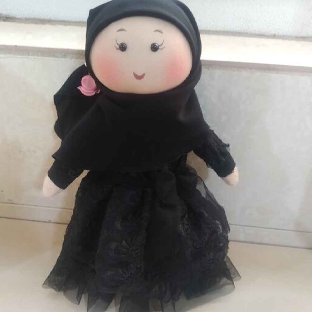 دمية إسلامية نموذج كوبرا لمحرّم - دمية قماشية بحجاب مسلم يدوية | احتفال ثقافي