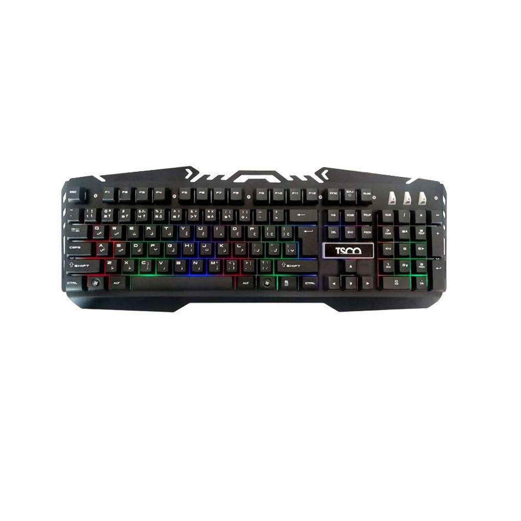 لوحة مفاتيح الألعاب تسكو بمفاتيح إيرانية TK8021L