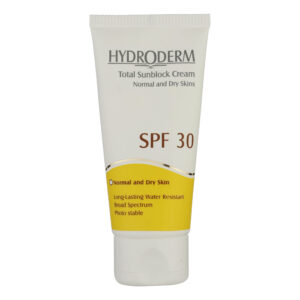 واقي شمس هايدرو ديرم الحاجب الكلي SPF30 للبشرة العادية والجافة