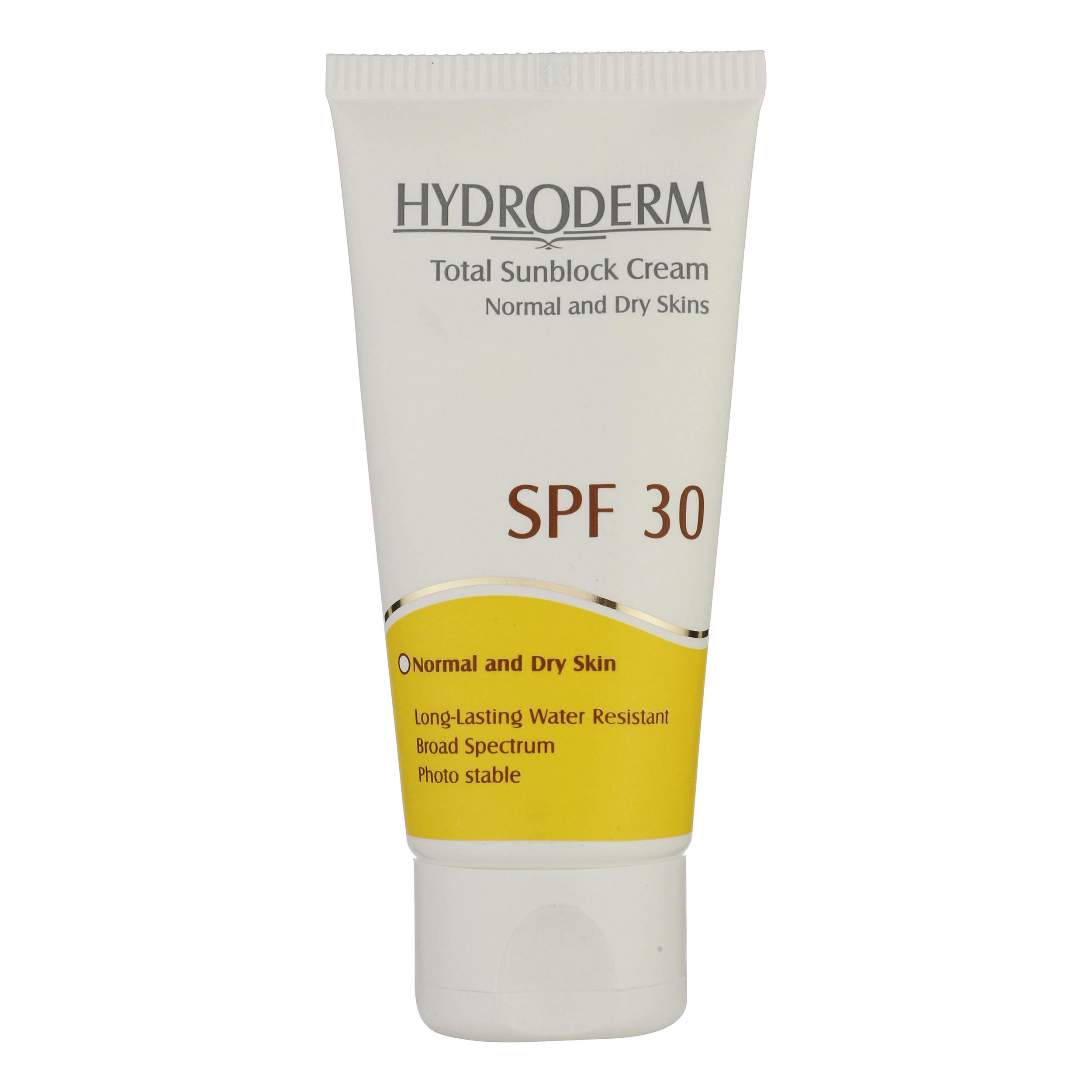 واقي شمس هايدرو ديرم الحاجب الكلي SPF30 للبشرة العادية والجافة