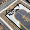 سجادة الصلاة الإسلامية بالمخمل الساجدة باللون القرمزي التقليدي