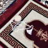 سجادة الصلاة الإسلامية بالمخمل الساجدة باللون القرمزي التقليدي