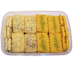 الحلوى الإيرانية نان چرخی المخبوزة في قزوين – 350 غرام (عبوة من 2)