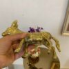 تمثال حمار نحاسي زخرفي - ديكور مزرعة ريفي