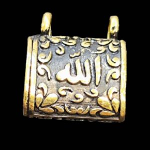 قلادة فولاذية بحرز الإمام جواد وتصميم الله (ع)