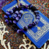 مسبحة إسلامية من عقيق مدغشقر مصنوعة من 33 حبة تسبيح