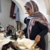 حقيبة ماكياج إيرانية بتطريز بخارى بتصميم الرمان
