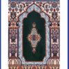 سجادة مسجد إسلامية بتصميم محراب - قطن أخضر، 5 أمتار