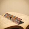 فاصل كتاب خشبي مستوحى من الفن الإيراني - تصميم تقليدي